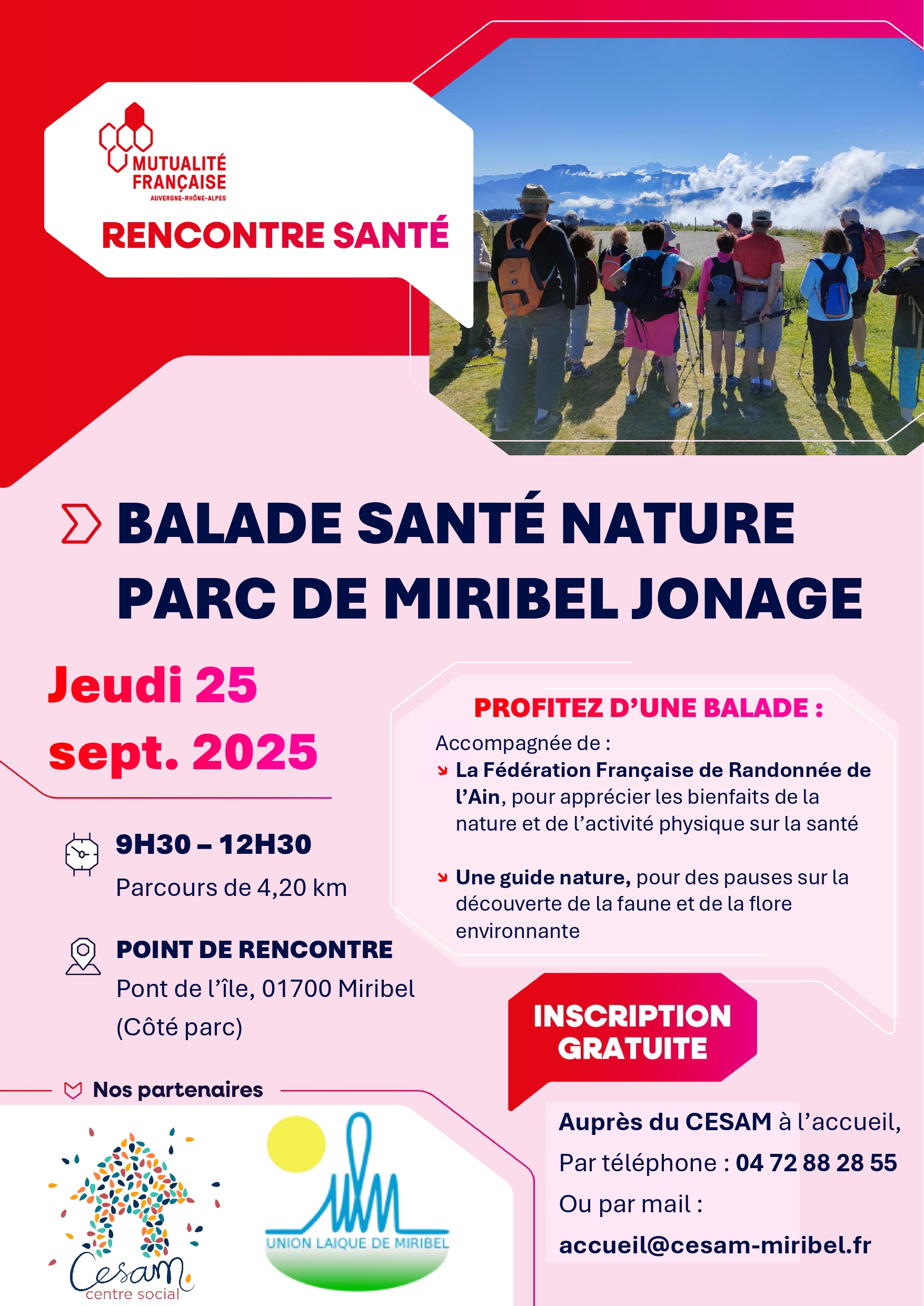 Affiche BALADE SANTE MIRIBEL page 0001